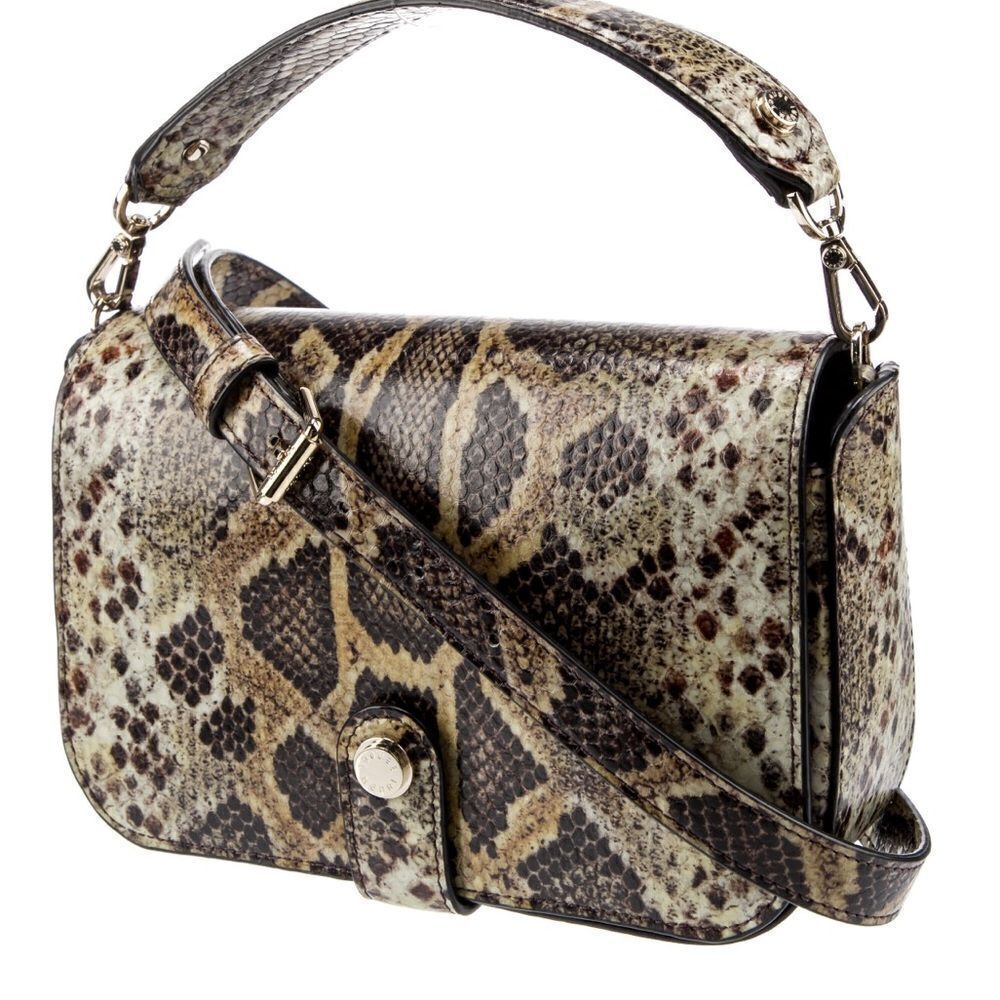 Henri Bendel Snakeskin Convertible Bag - Picture 3 of 11